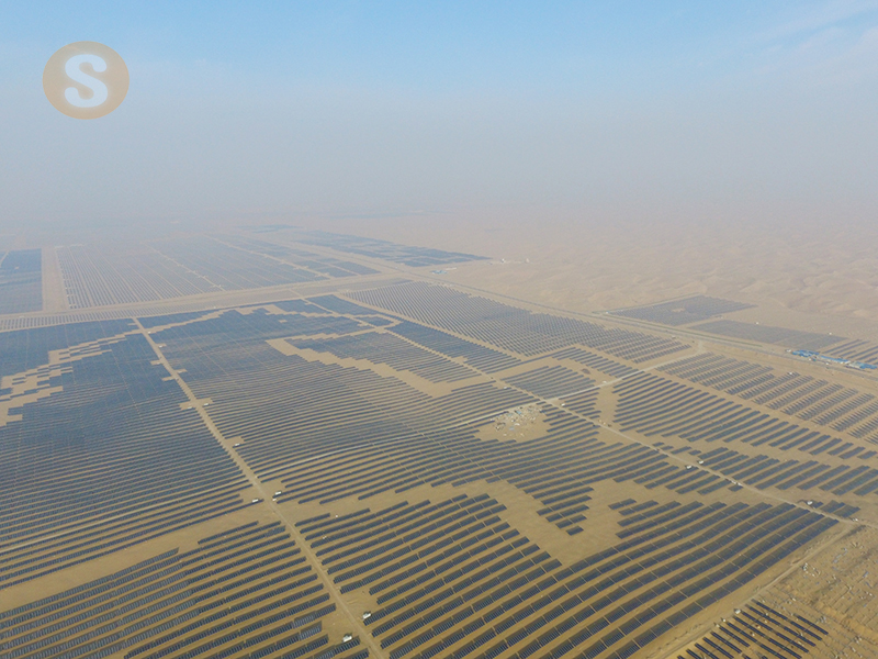 內蒙古達拉特旗光伏發(fā)電應用領跑者基地4號110MW